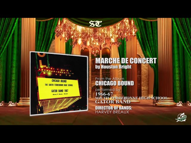 在 YouTube 上觀看「Marche De Concert | 'Chicago Bound' | STHS 1966-67 Gator Band」