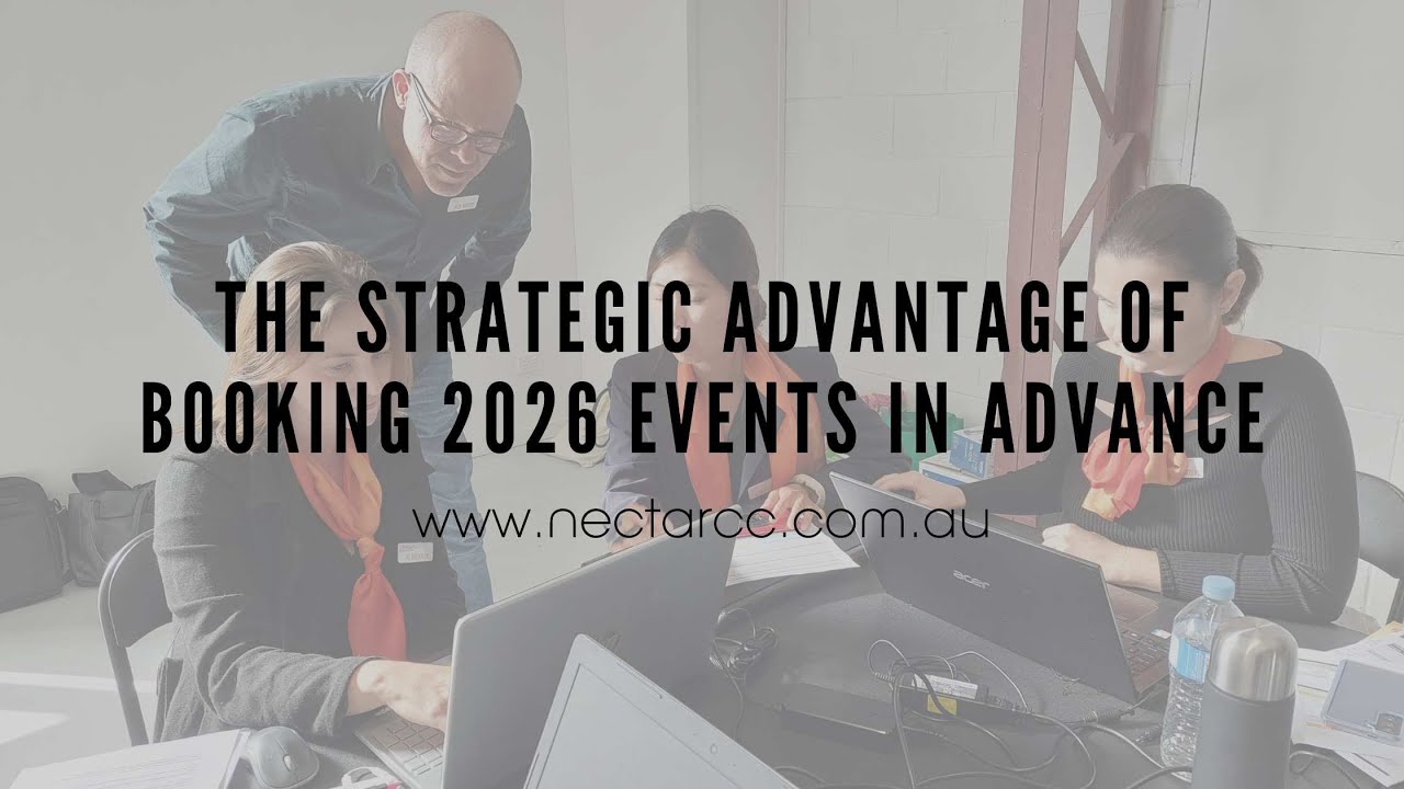 Booking 2026 Events in Advance | Strategic Tips from a Professional Conference Organiser
