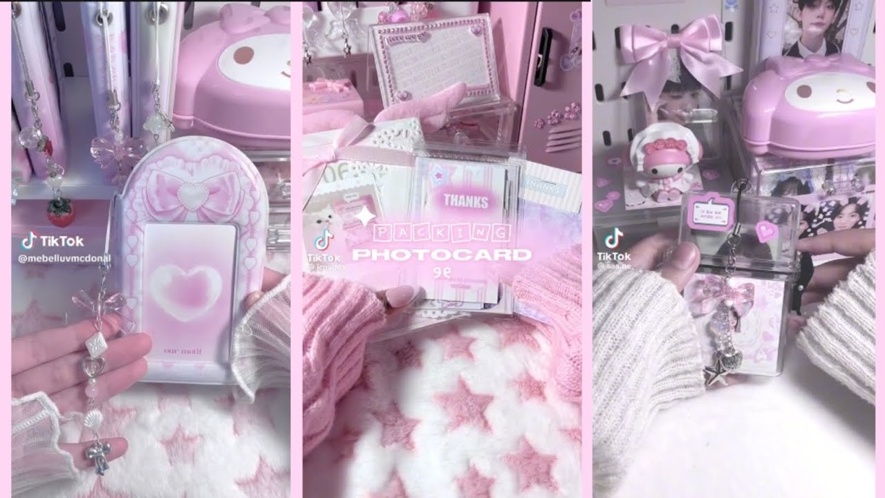 [Tổng hợp] Packing photocard siêu xinh trên Tiktok ✨✨✨