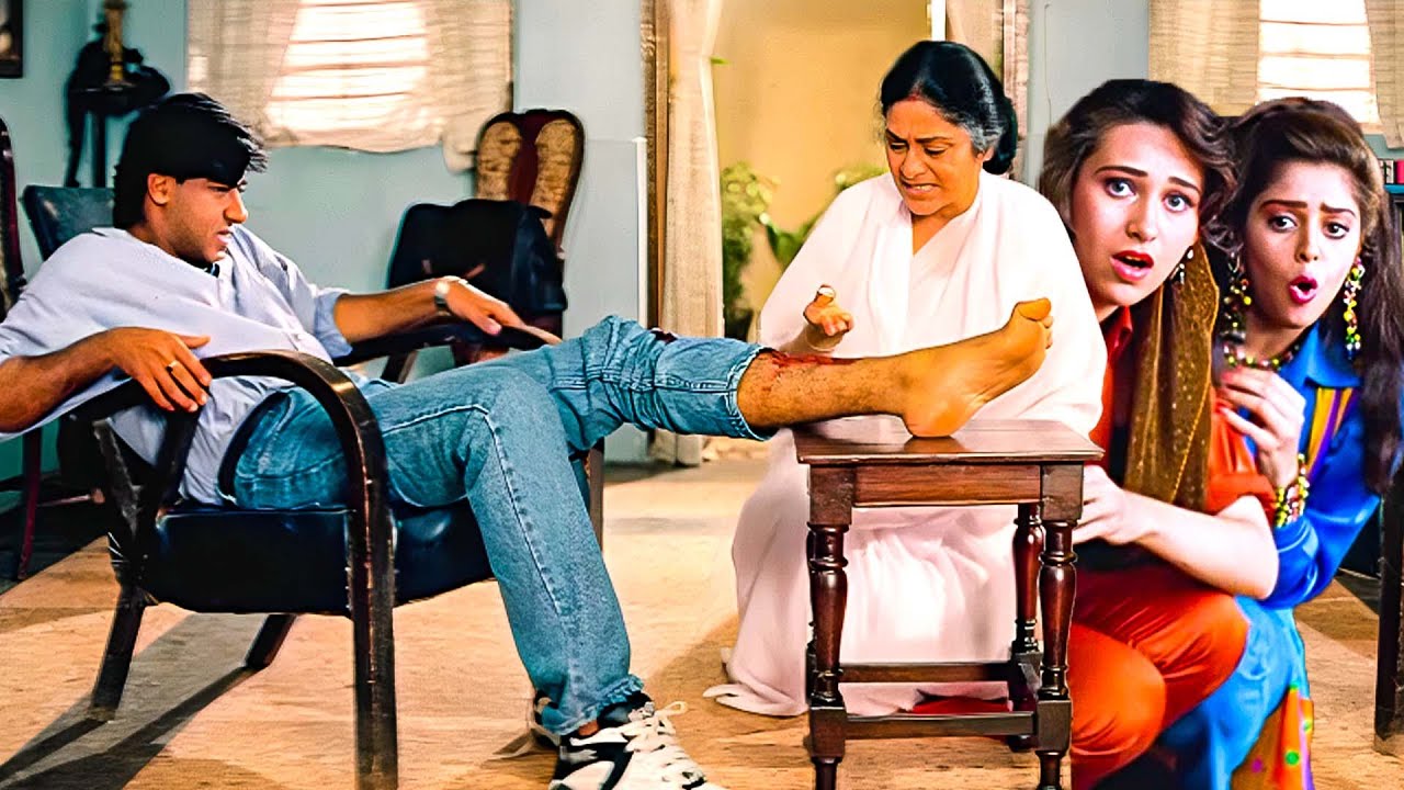 आपका लाड़ला बेटा लड़कियों से मार खाकर आया है! 😂 अजय देवगन और अक्षय कुमार की जबरदस्त कॉमेडी