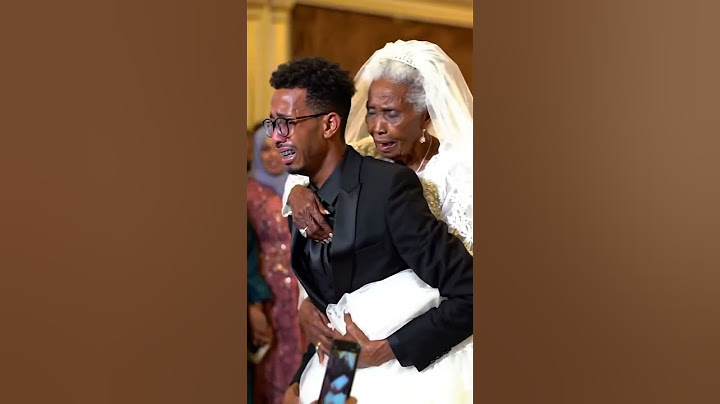 Look at the power of money: 20 years boy married with 70 #marriage #viralshort #duet #love #shorts