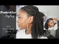 DID MY HAIR GROW!? Protective Styling for Short Natural Hair