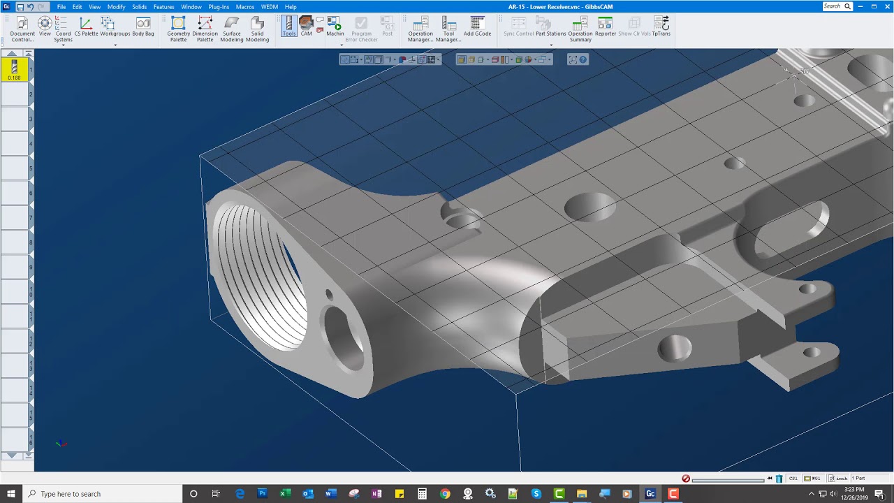 Lib tooling. Barberan Manufacturing program.