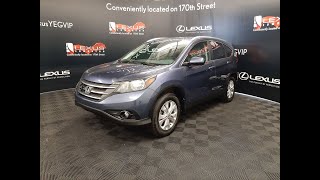 2014 Honda CR-V Touring Blue Review Edmonton Alberta - Lexus of Edmonton