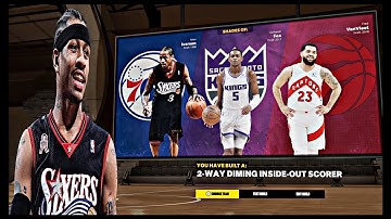 CRAZY POINT GUARD BUILD NBA 2K23 NEXT GEN (2 WAY DIMING INSIDE OUT SCORER BUILD NBA 2K23 NEXT GEN)