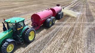 CANADIAN FARMER - THE LAST PUMP - Dairy operations end and MANURE lagoon is pumped for the last time