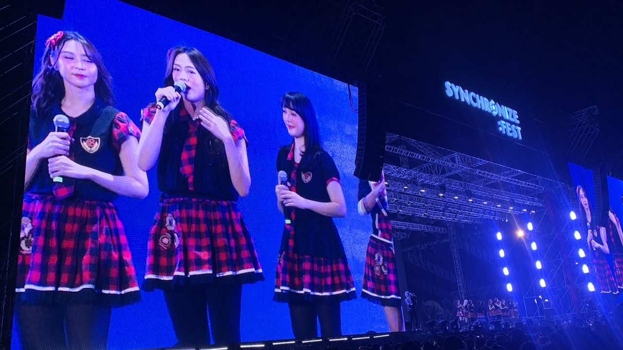 JKT48 Generasi Pertama Bernostalgia di Synchronize Fest 2023