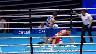 QF (80KG) VEOCIC GABRIJEL (CRO) vs JALIDOV GAZIMAGOMED (ESP) | IBA World Boxing Championships 2023