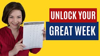 How To Create A Great Week | Ep. 39 of Learn To Thrive With ADHD | ADHD Coach Mande