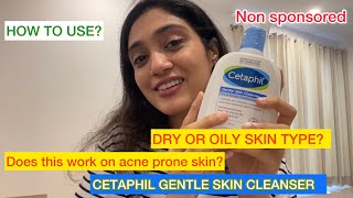 CETAPHIL FACE WASH | CETAPHIL GENTLE SKIN CLEANSER | CETAPHIL CLEANSER REVIEW | Face Wash For Dry...