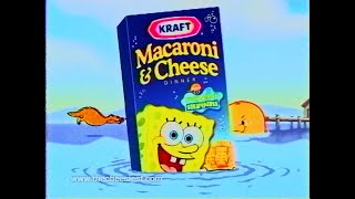 Kraft Spongebob Squarepants Macaroni And Cheese Commercial Nickelodeon Nikp 53 may 18 2002