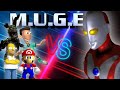 REQUESTED BY Alexbootleggamer5471 Team Super Mario 64 Vs Giant Ultraman Mugen Battle