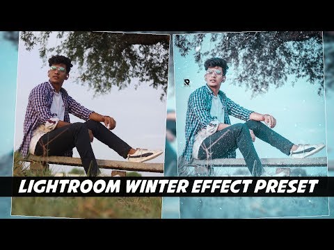 LIghtroom Mobile Winter Effect Tutorial | PicsArt Winter Editing | Winter Photo editing in Mobile @RiteshCreation