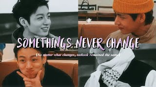taekook ~ something never changes; no matter what taekook remained the same
