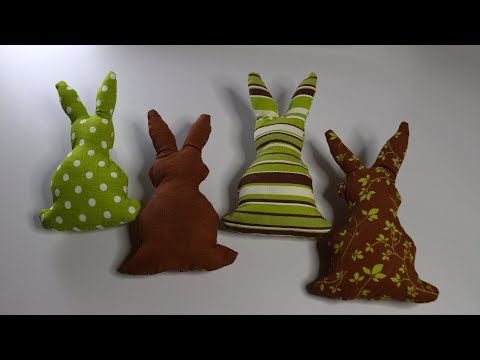 Video: Wie Man Einen Osterhasen Näht