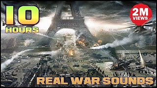 Real War Sounds - 10 Hours - HD 1080p Video