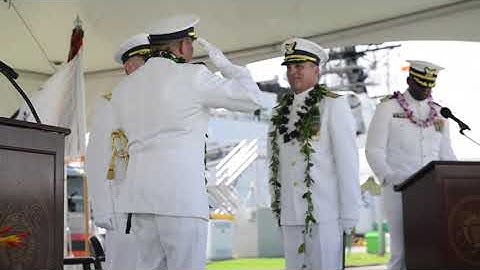 B Roll: U.S. Coast Guard Sector Honolulu Change of Command (2019) 🇺🇸