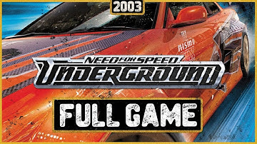 NEED FOR SPEED: UNDERGROUND - FULL GAME PLAYTHROUGH NO COMMENTARY