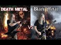 Death Metal VS Black Metal (Ultimate Guitar Riffs Battle)