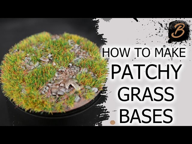 How to Make Static Grass Bases for Miniatures & Wargames Models - 2019 -  FauxHammer