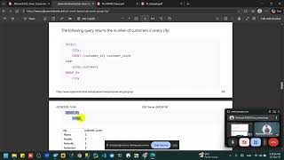 S10 - GROUP BY and HAVING Clause