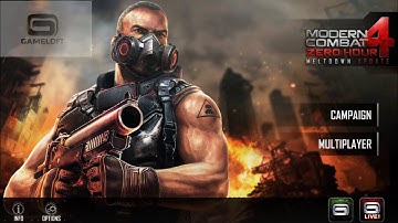 Modern Combat 4 Online Multiplayer Gameplay with Download Link