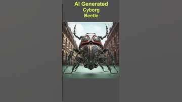 AI-Generated Cyborg Insects 🦗🦟: The Future of Bug-Bots? #ai #cyborg  #insects