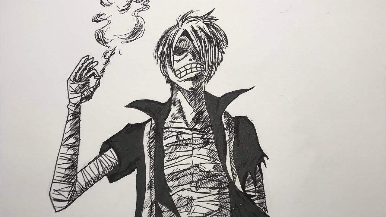 One piece drawing YouTube