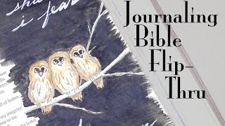Flip Through My Journaling Bible With Me! (Feb, Mar, Apr '17)