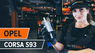 Removing the old Fuel Filter - beginner's video guide
