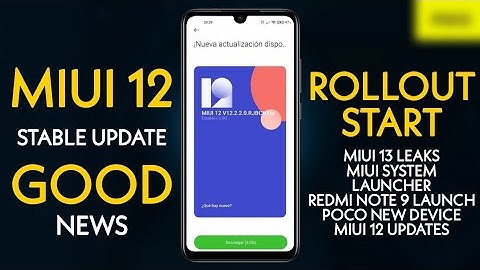 MIUI 12 STABLE UPDATE LIST IN INDIA | MIUI 13 | NEW MIUI LAUNCHER | POCO NEW DEVICE | REDMI NOTE 9