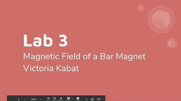PHYS 2212 Lab 3: Magnetic Field of Bar Magnet
