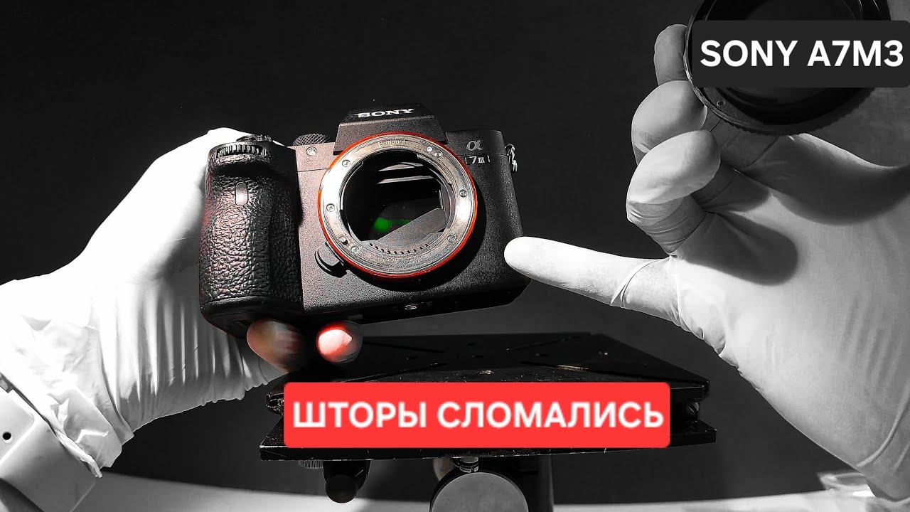 Иногда приносят камеру и просят сделать срочно. SONY A7M3
