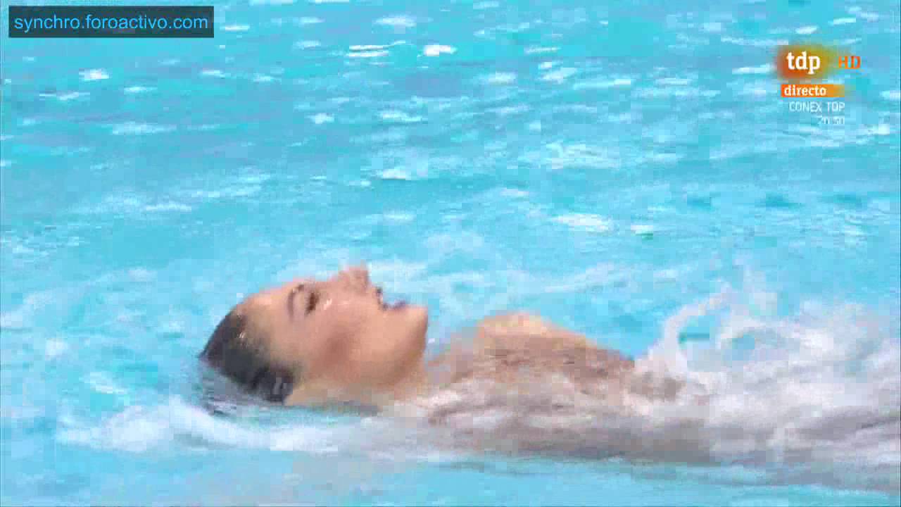 Evangelia Platanioti (GRE) Solo Free Final London European Aquatics Championships 2016