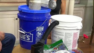 Home contractor rob leonard is here with an easy project to make
homemade rainwater collection buckets provide your fresh, clean water
throughou...