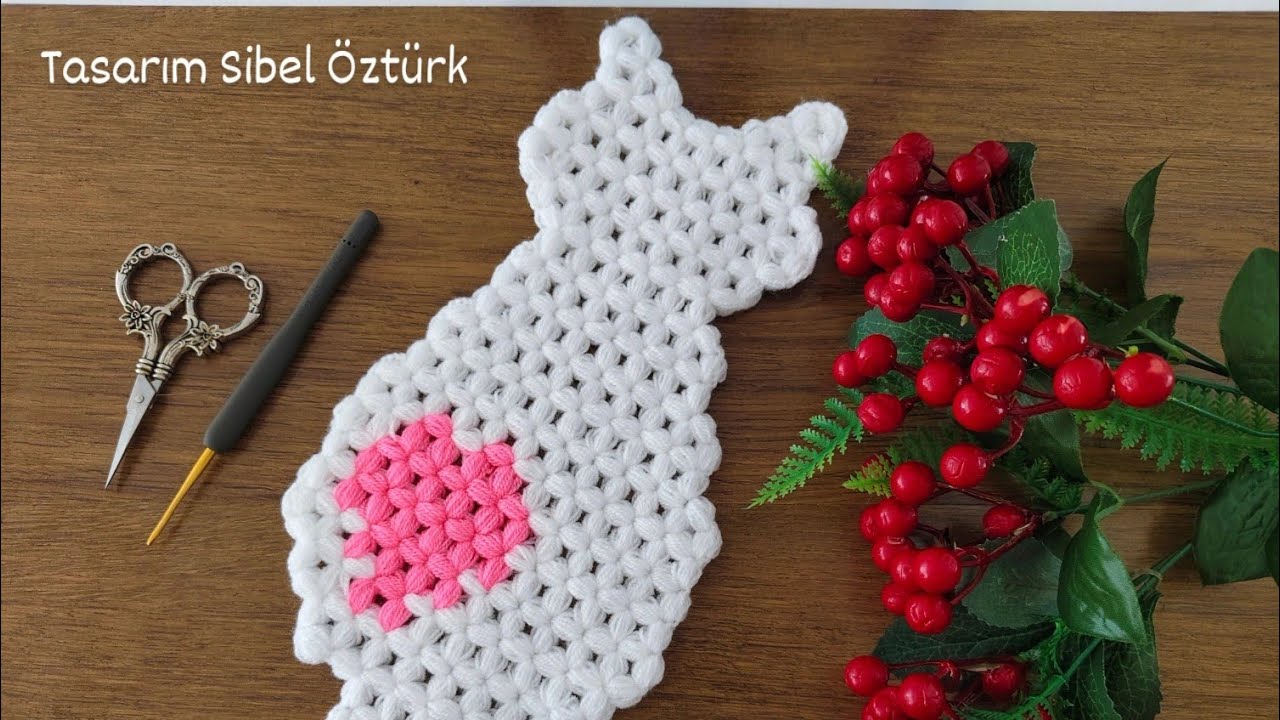 Kedim için yeni tasarım Bulut kedi lif modeli #sibelleorgutasarımları