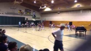 2012 HIlmar Elim elementary talent show dance Emma & Kayley