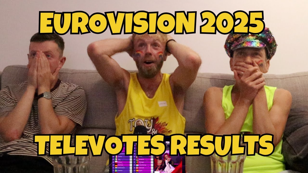 Результаты телеголосования «ЕВРОВИДЕНИЕ 2025» РЕАКЦИЯ | Хаос, крики и шок!