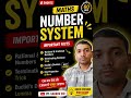 Number System Important Facts in 15 Seconds 🔥 |#Cbseboard  Maths By -Gaurav sir
