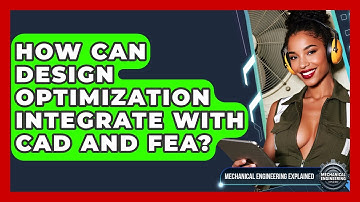 How Can Design Optimization Integrate With CAD And FEA? - Mechanical Engineering Explained