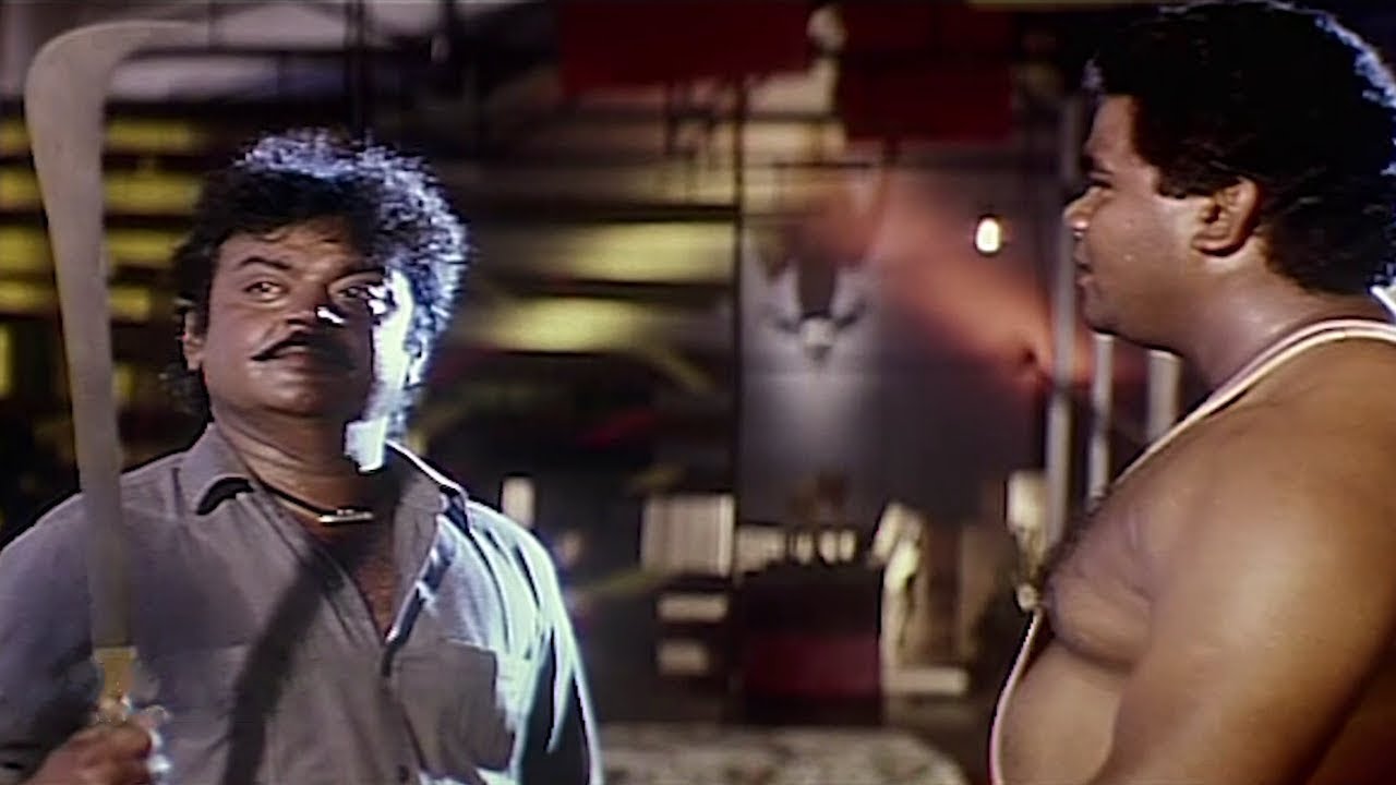 Periya Marudhu Movie Scenes | Vijayakanth Action Scenes | Tamil Movie ...