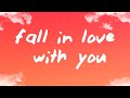 Montell fish  fall in love with you lyrics