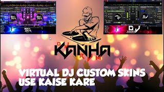 VIRTUAL DJ SKINS USE #virtualdj #dj #skins