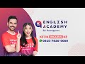 Memperkenalkan English Academy by Ruangguru