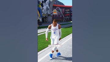 Russell Westbrook Build on NBA 2K25 Highlights #nba2k25 #2k25