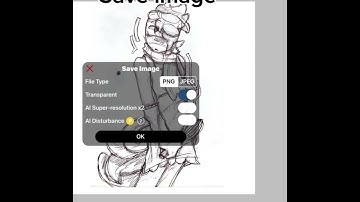 How to color traditional art on (digital ibis paint tutorial)