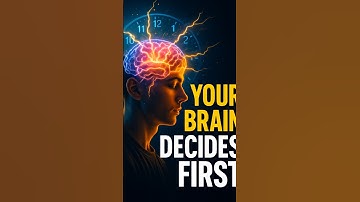 Your Brain Makes Choices Before You Even Know It 🤯 | Psychology Fact #shorts