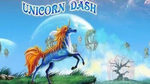 Unicorn Dash - The Old Game With My New High Score