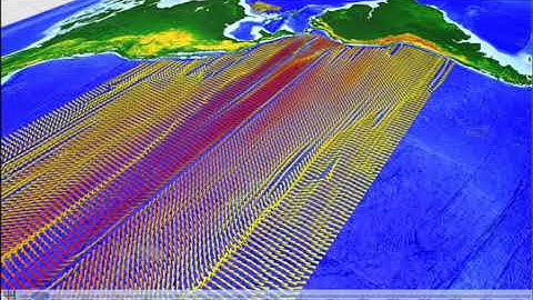 Ocean Current visualization in Eonfusion