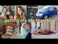GETTING MY LIFE TOGETHER: study vlog, self care, workout, productive days